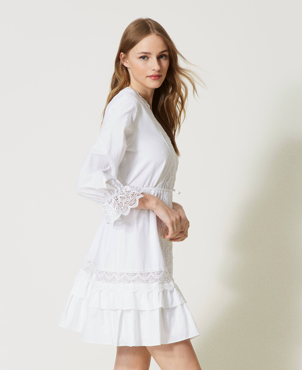 Twinset kleid weiß clearance