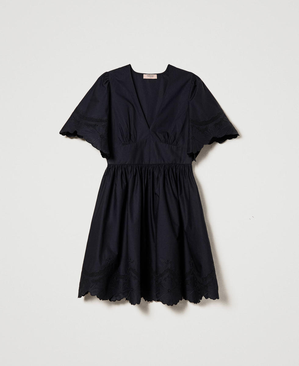 Vestito sangallo nero on sale