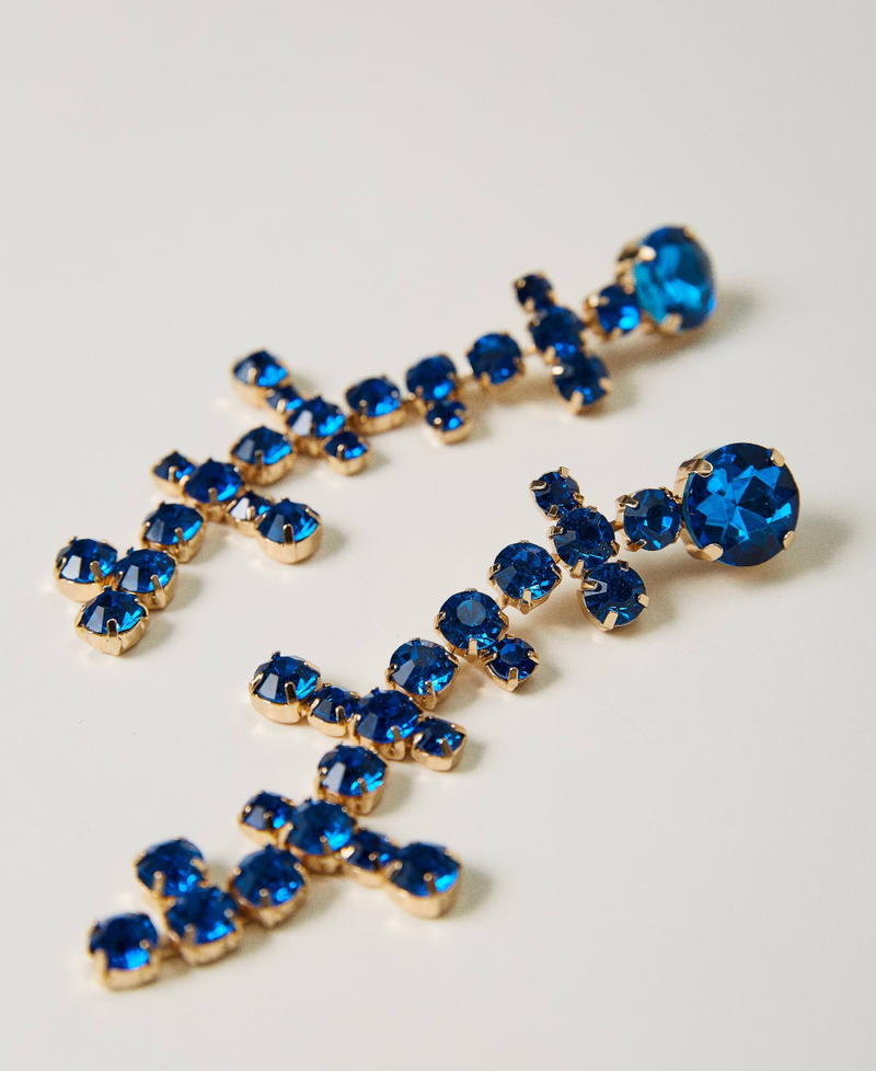 Orecchini pendenti con strass
