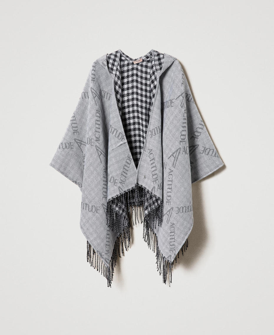 Poncho r&eacute;versible en drap