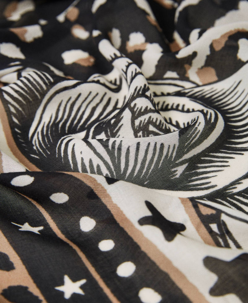 Tuch mit Animalprint