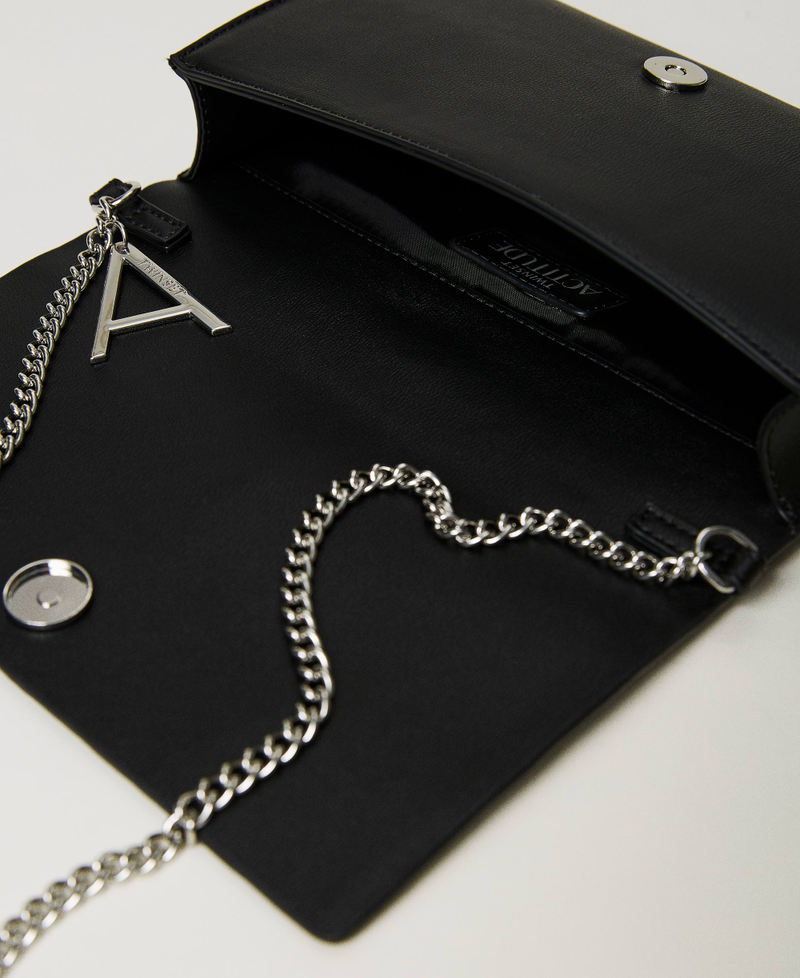 Borsa clutch con strass