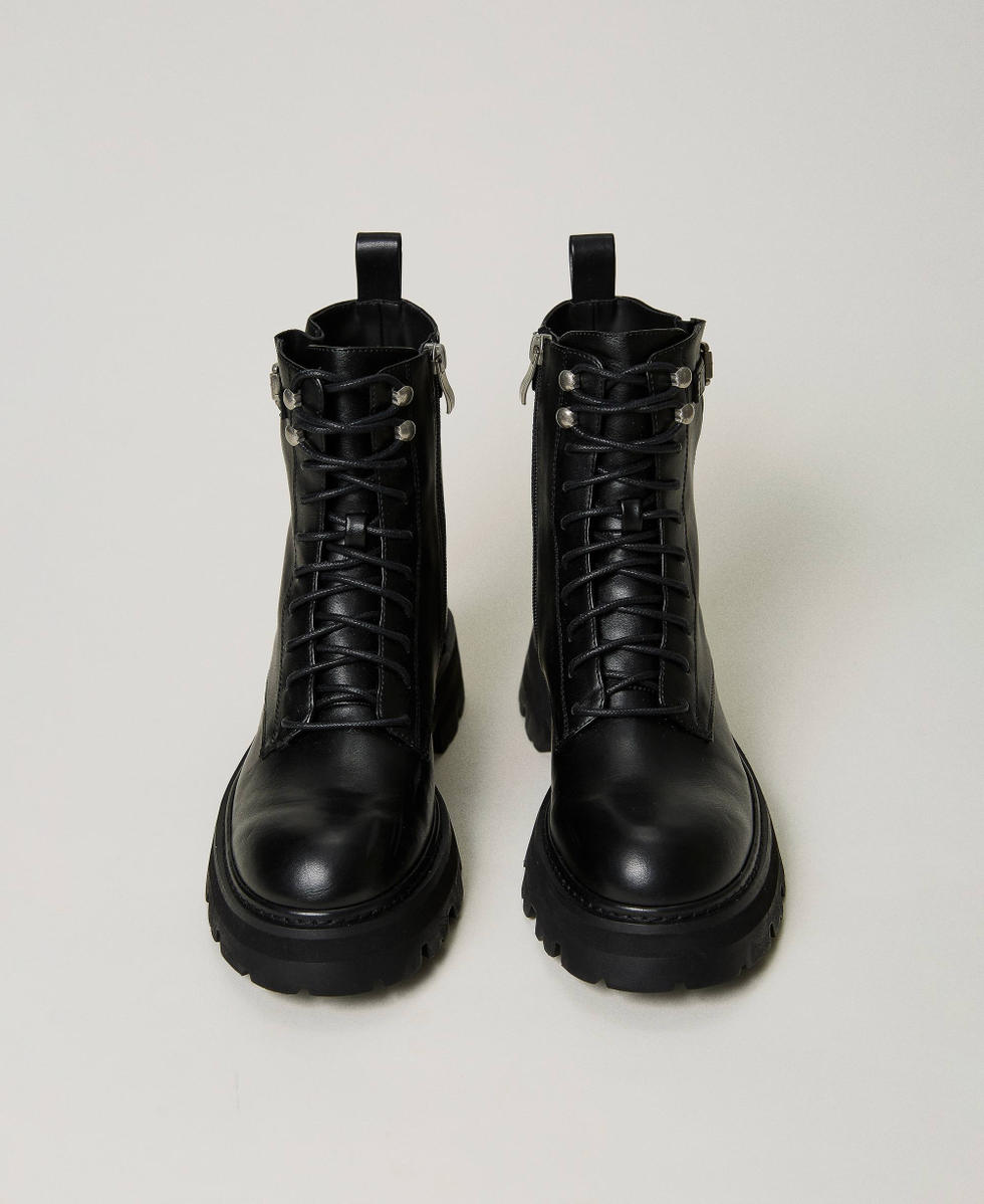 Twin set scarpe anfibi top