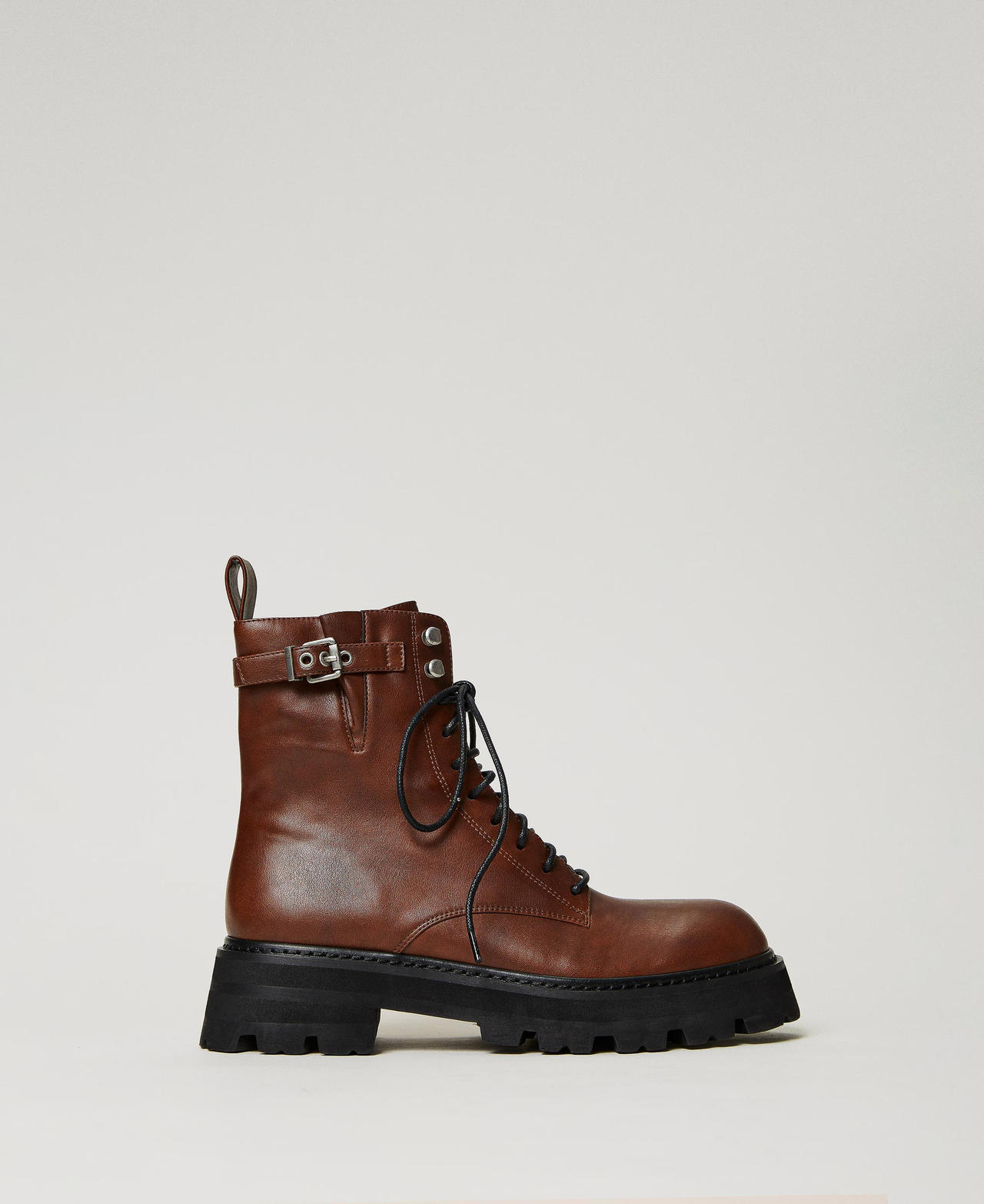 Combat boots with straps online