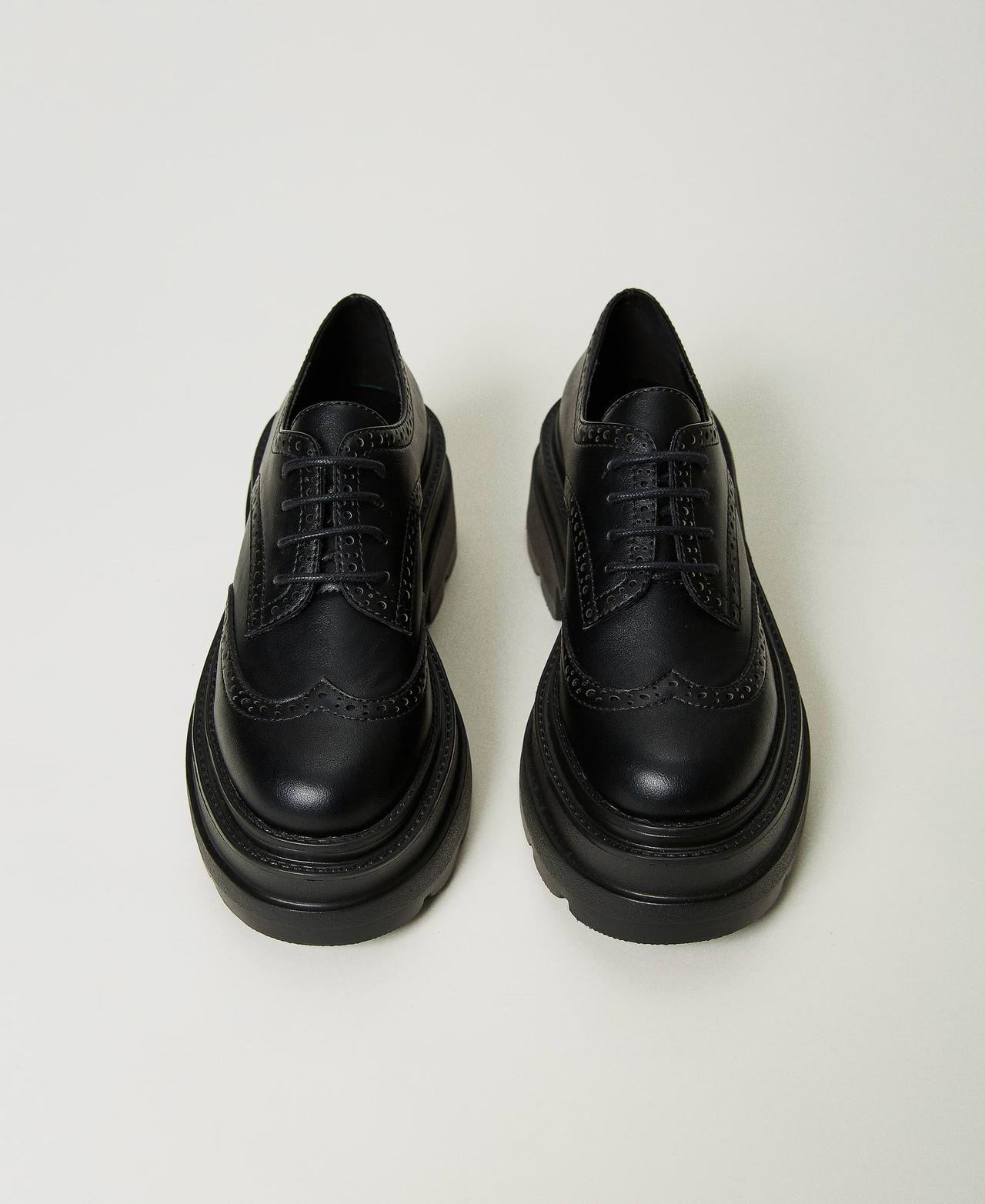 Chunky sole brogues hot sale
