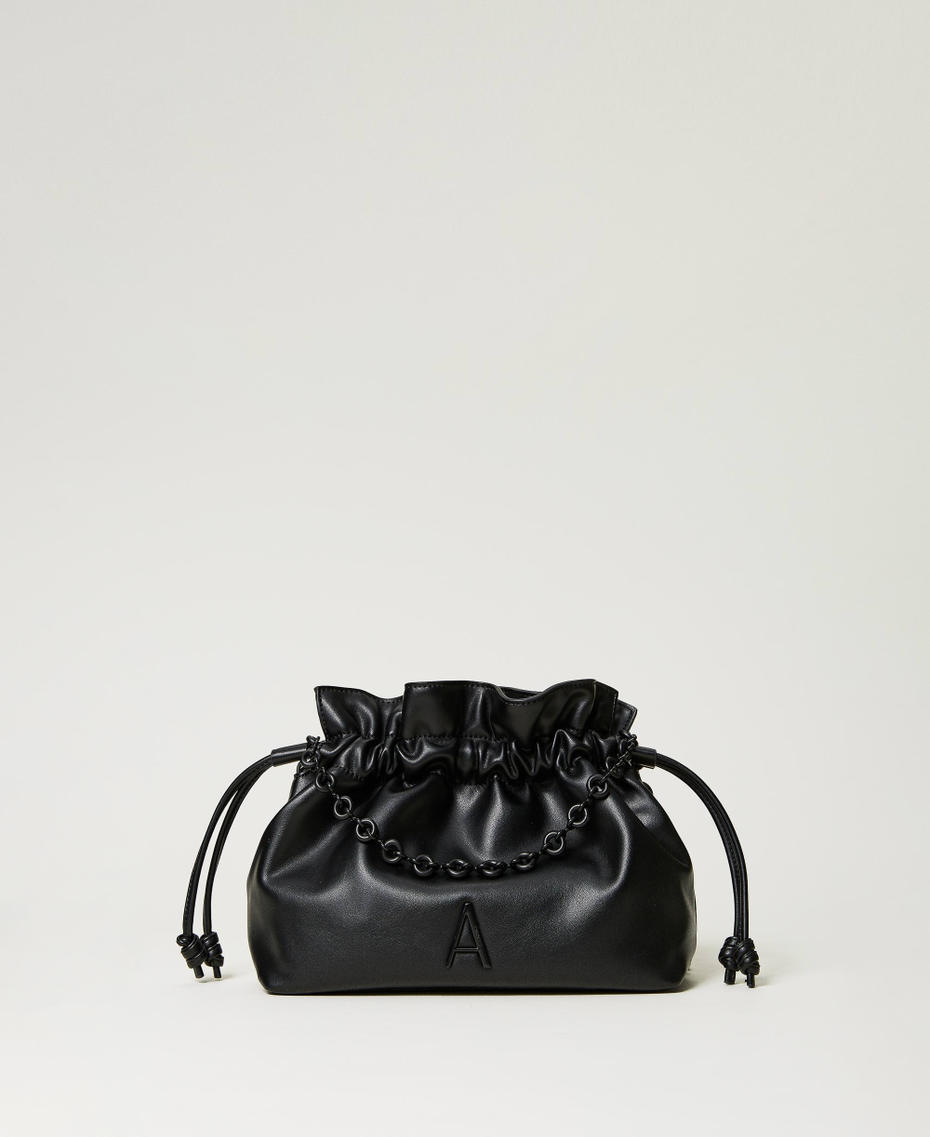 Borsa secchiello con logo