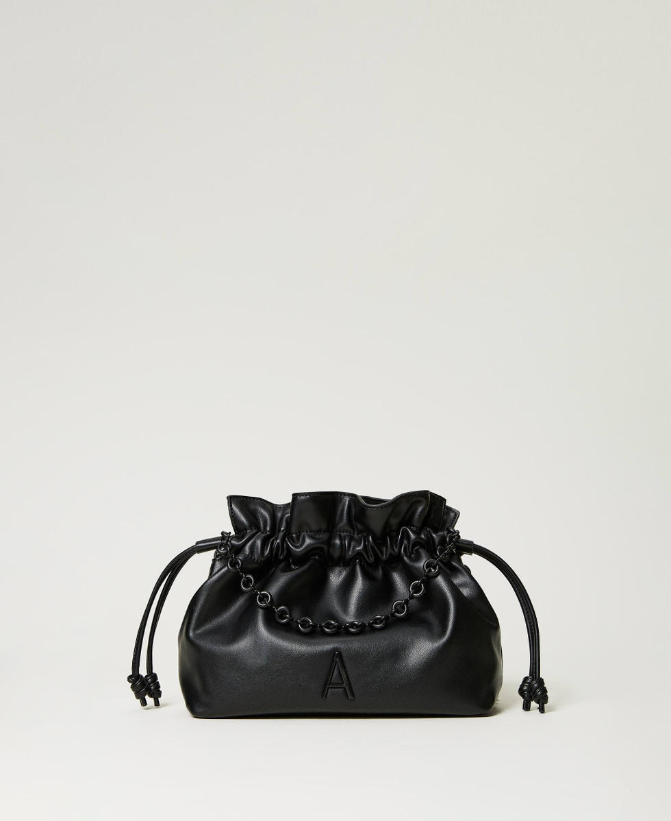 Borsa a secchiello nera sale