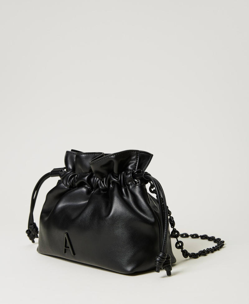 Borsa secchiello con logo