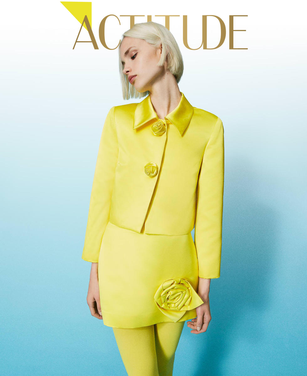 Duchesse jacket with roses