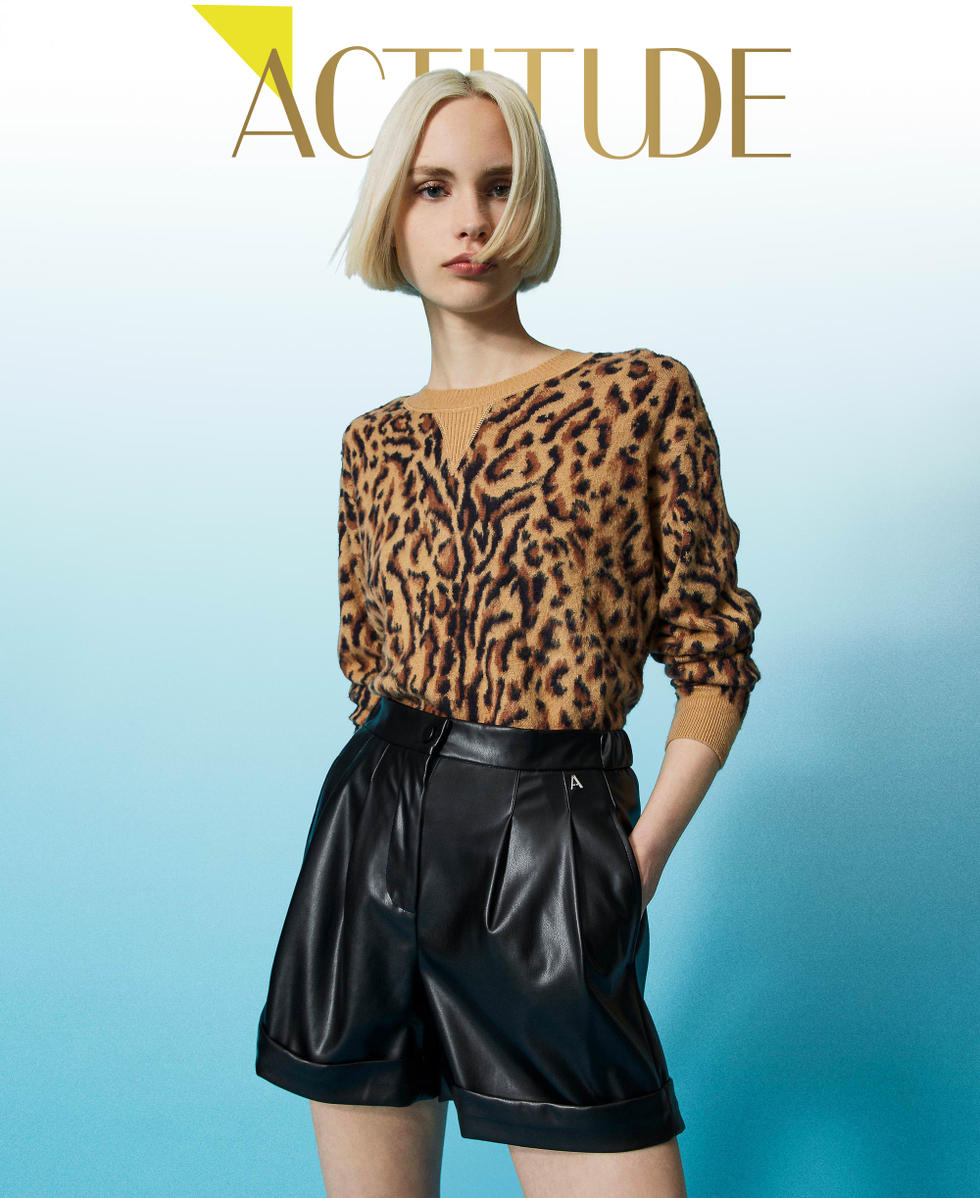 Short en cuir femme best sale