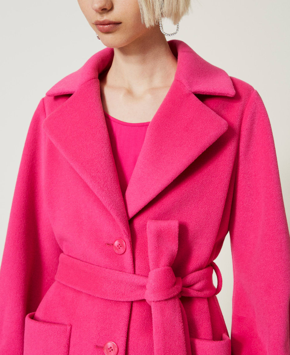Long wool cloth coat