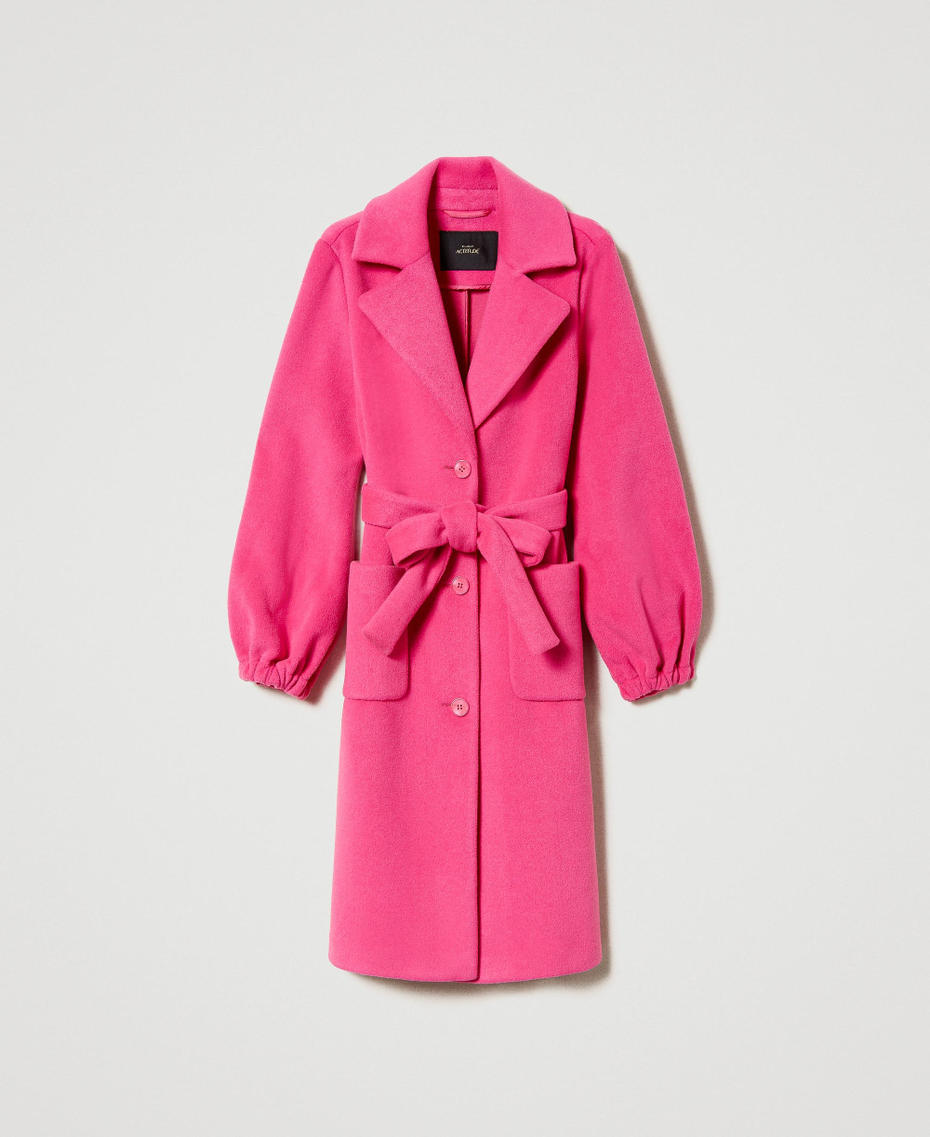 Long wool cloth coat