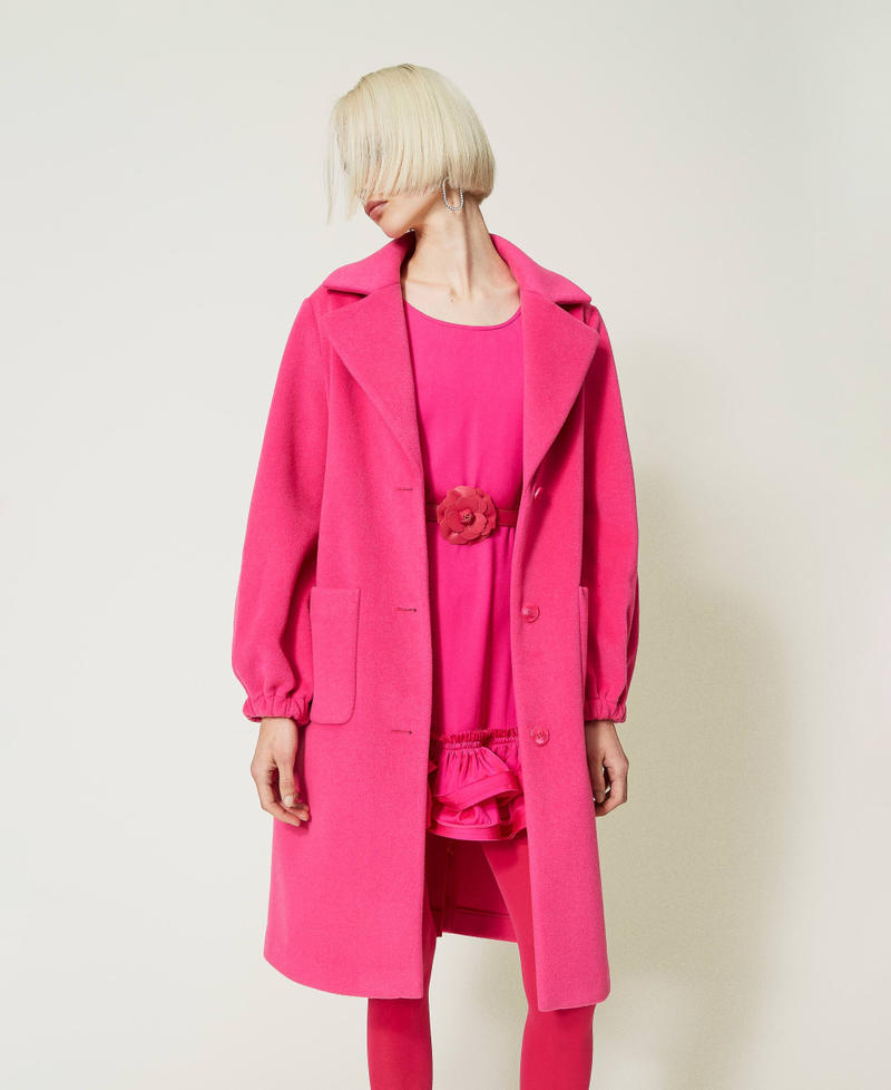 Long wool cloth coat