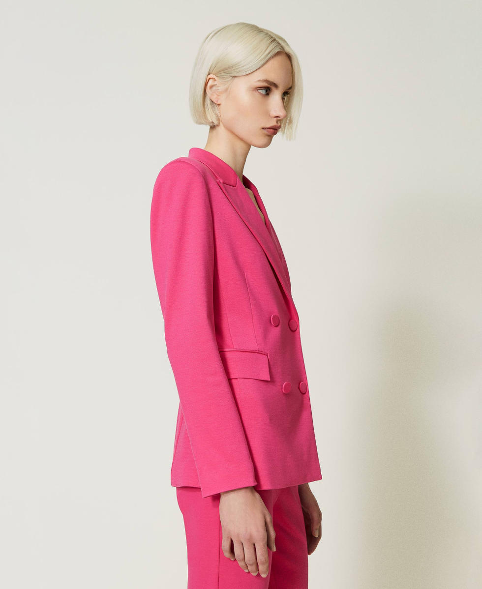 Fuschia womens blazer sales