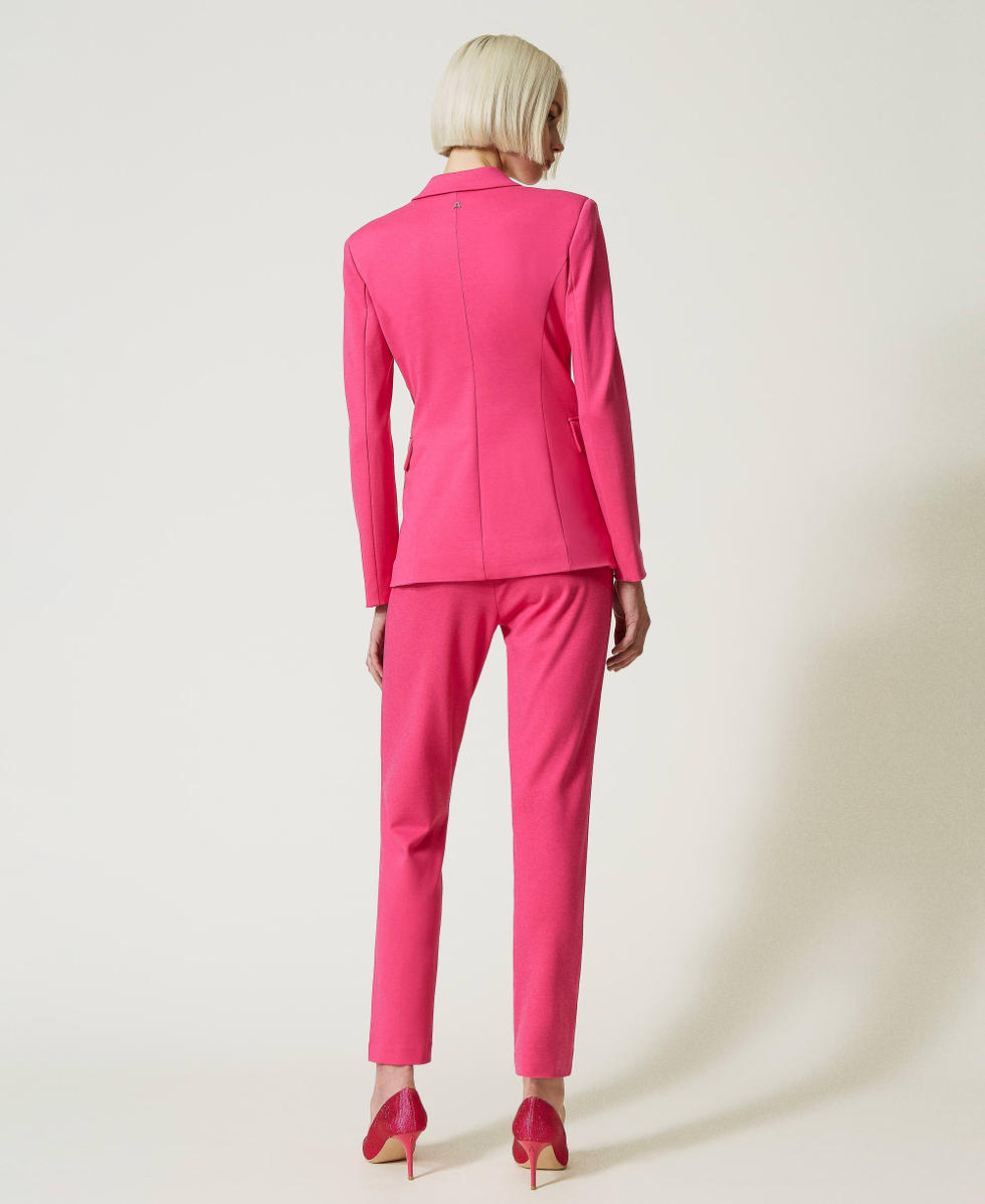 Pantalon cigarette Femme Fuchsia TWINSET Milano