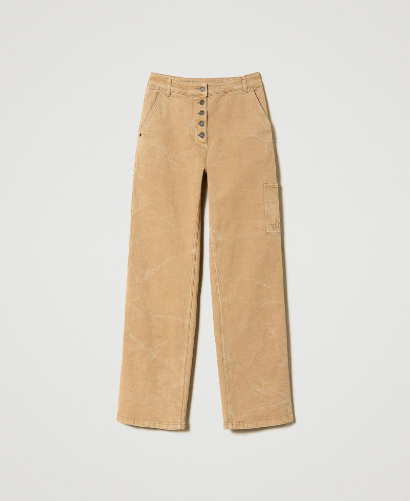 Cargohose aus Bull-Denim