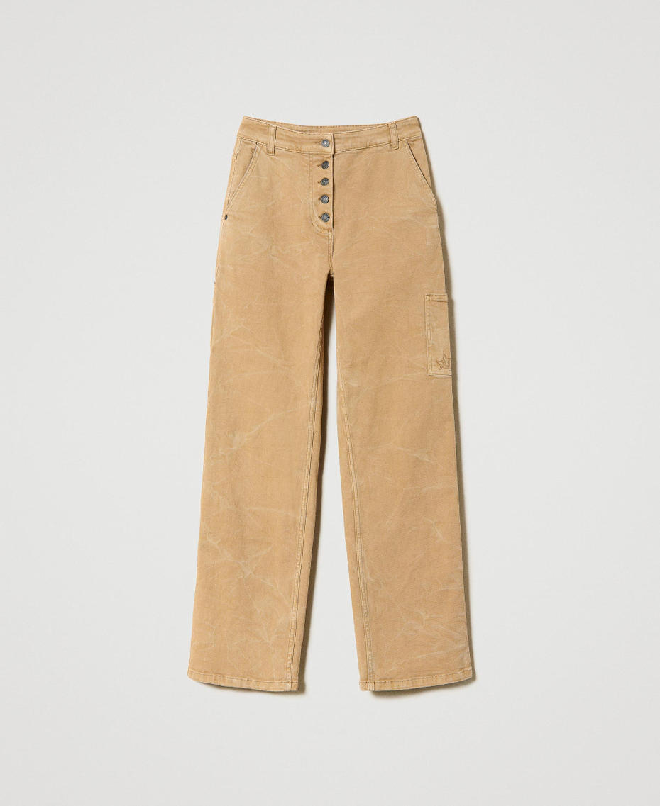 Cargohose aus Bull-Denim