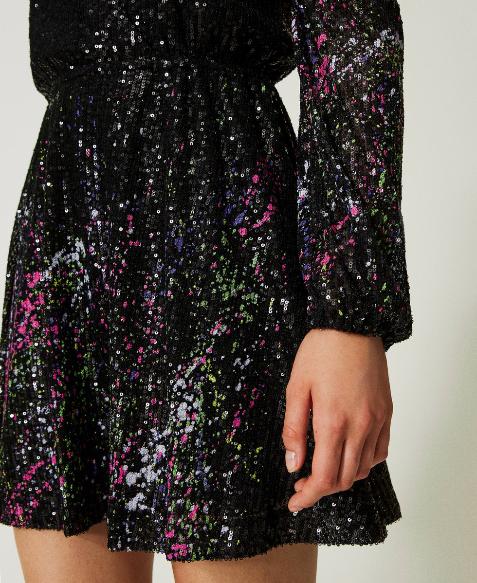 MYFO full sequin short dress