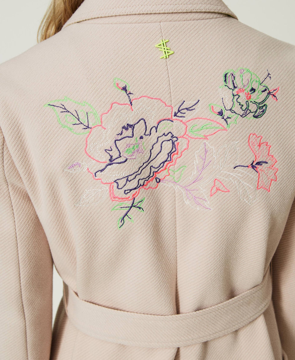 MYFO Mantel mit Stickereien