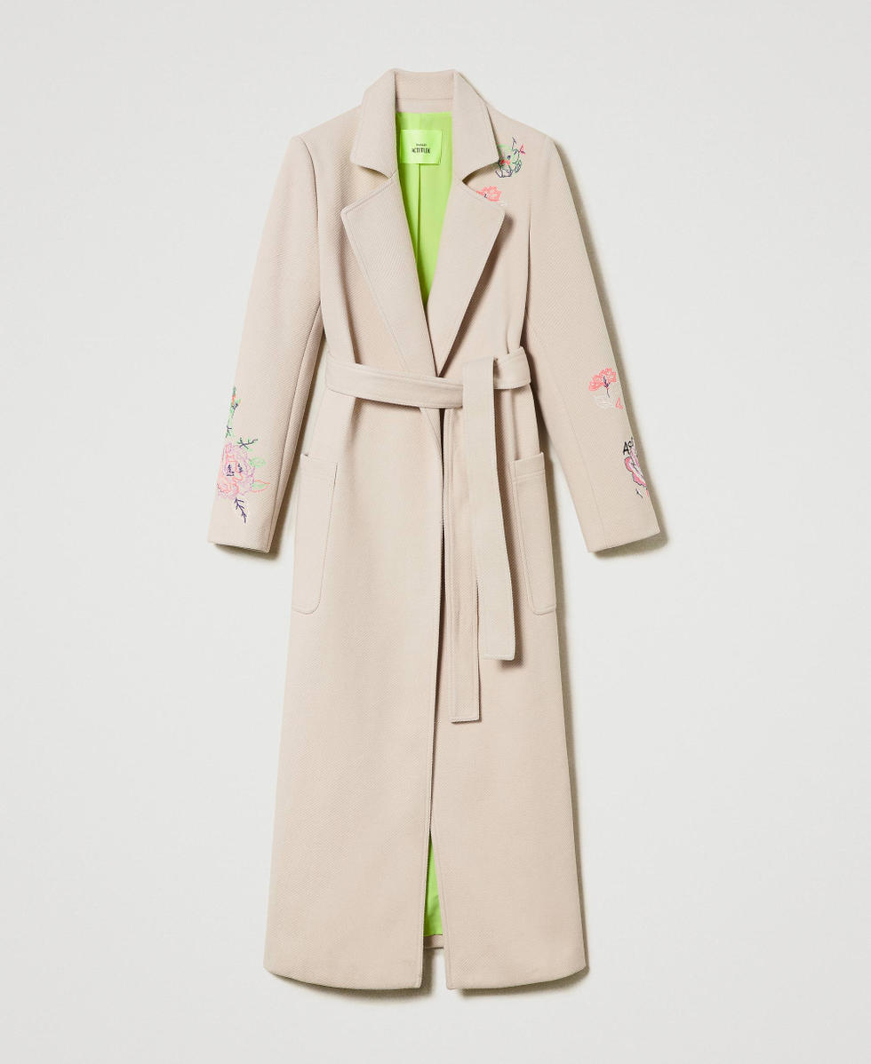 MYFO Mantel mit Stickereien