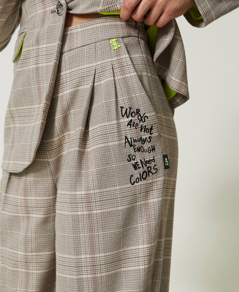 Uo cece plaid mom pant hot sale