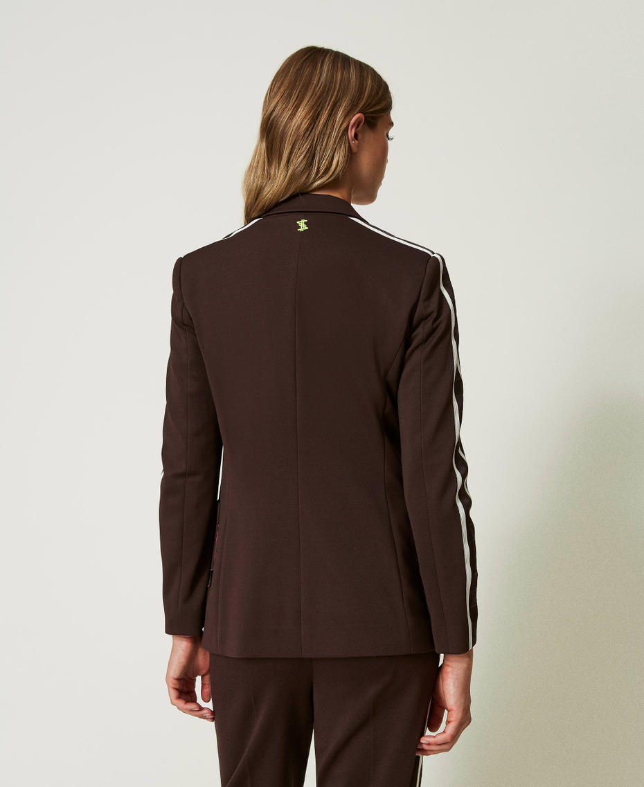 Blazer MYFO avec bandes contrastées