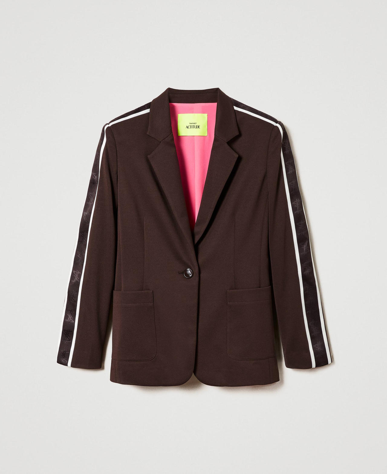 Blazer MYFO avec bandes contrastées