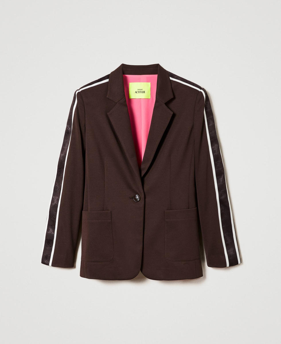 MYFO jacket with contrasting bands