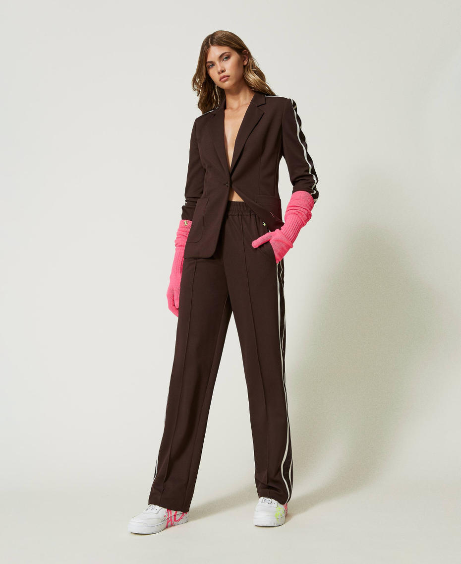 Blazer MYFO avec bandes contrastées