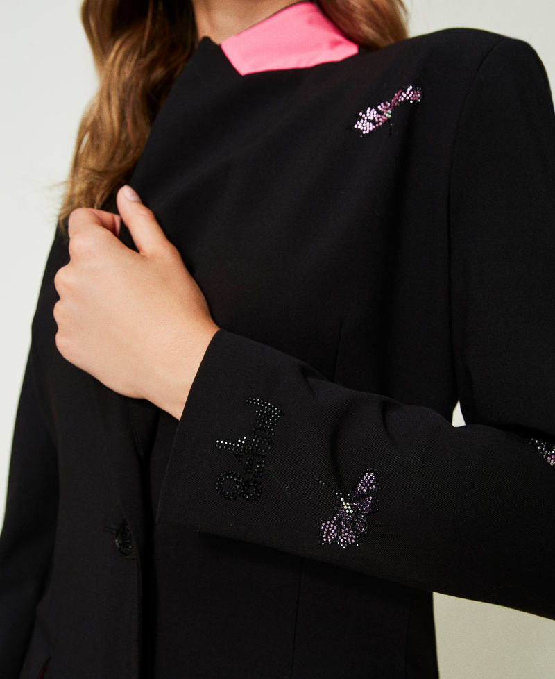 MYFO rhinestone blazer