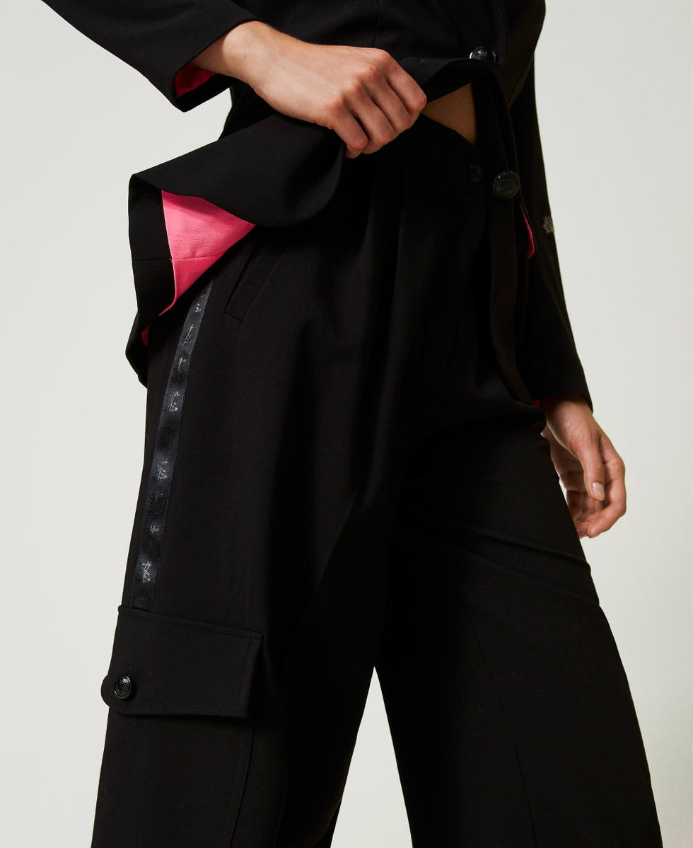 MYFO Cargohose aus Twill