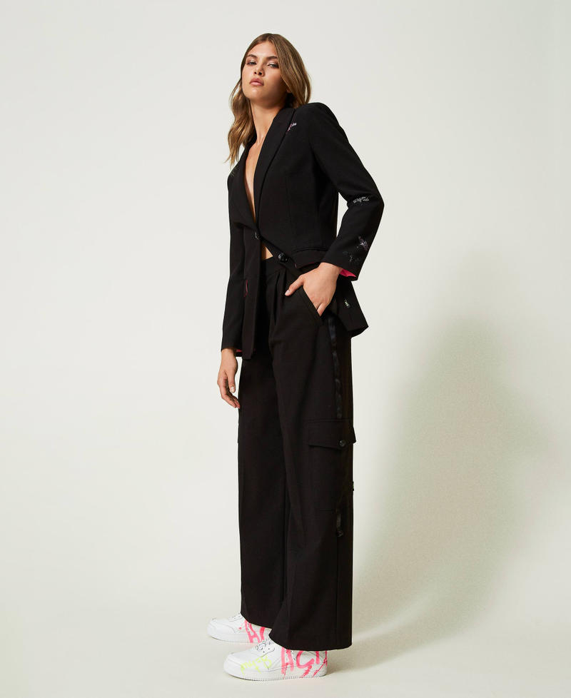 MYFO twill cargo trousers