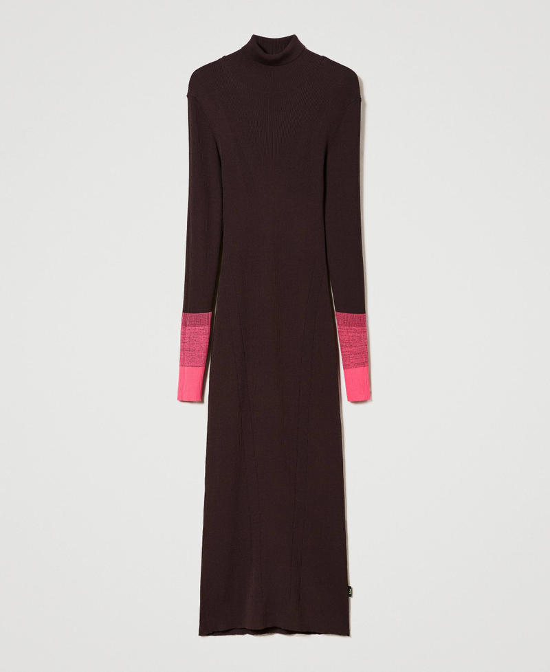 Robe longue MYFO avec détails fluo
