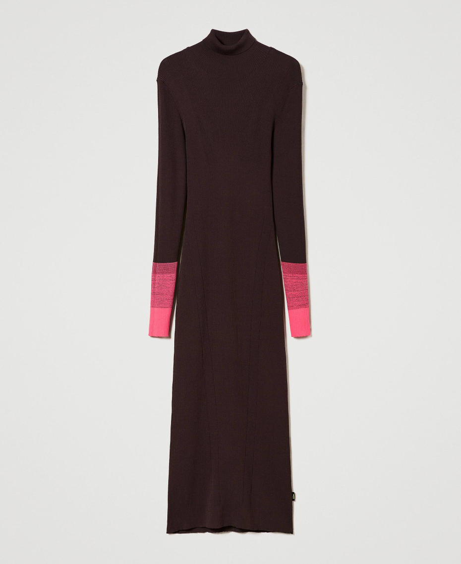 MYFO Maxikleid mit Neondetails