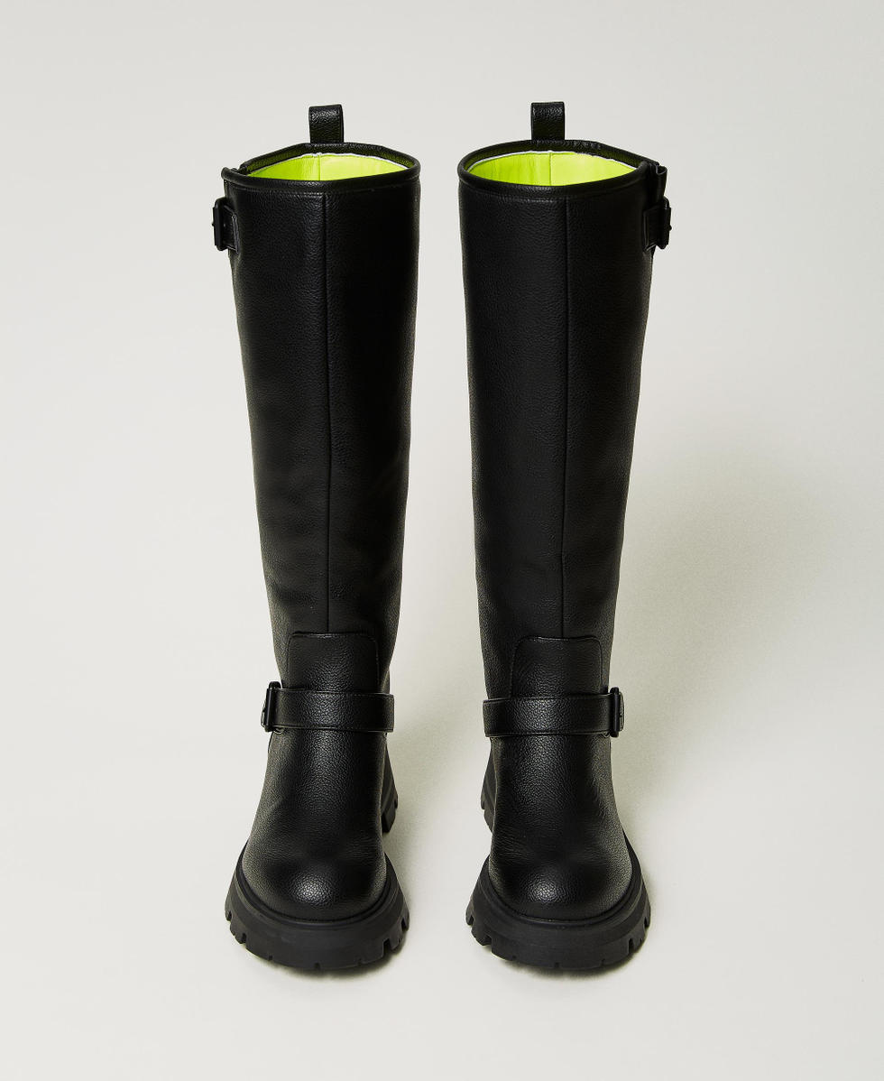 Biker boots twin set 2025
