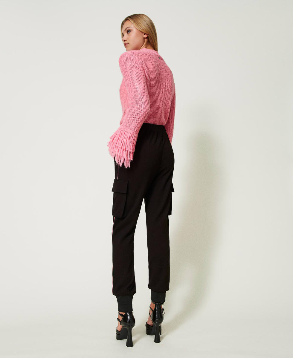 Cargo joggers Black Woman 232AT2048_00006_03