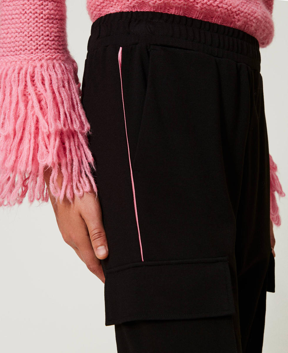 Cargo joggers Black Woman 232AT2048_00006_04