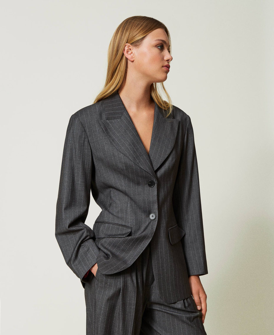 Blazer rayé