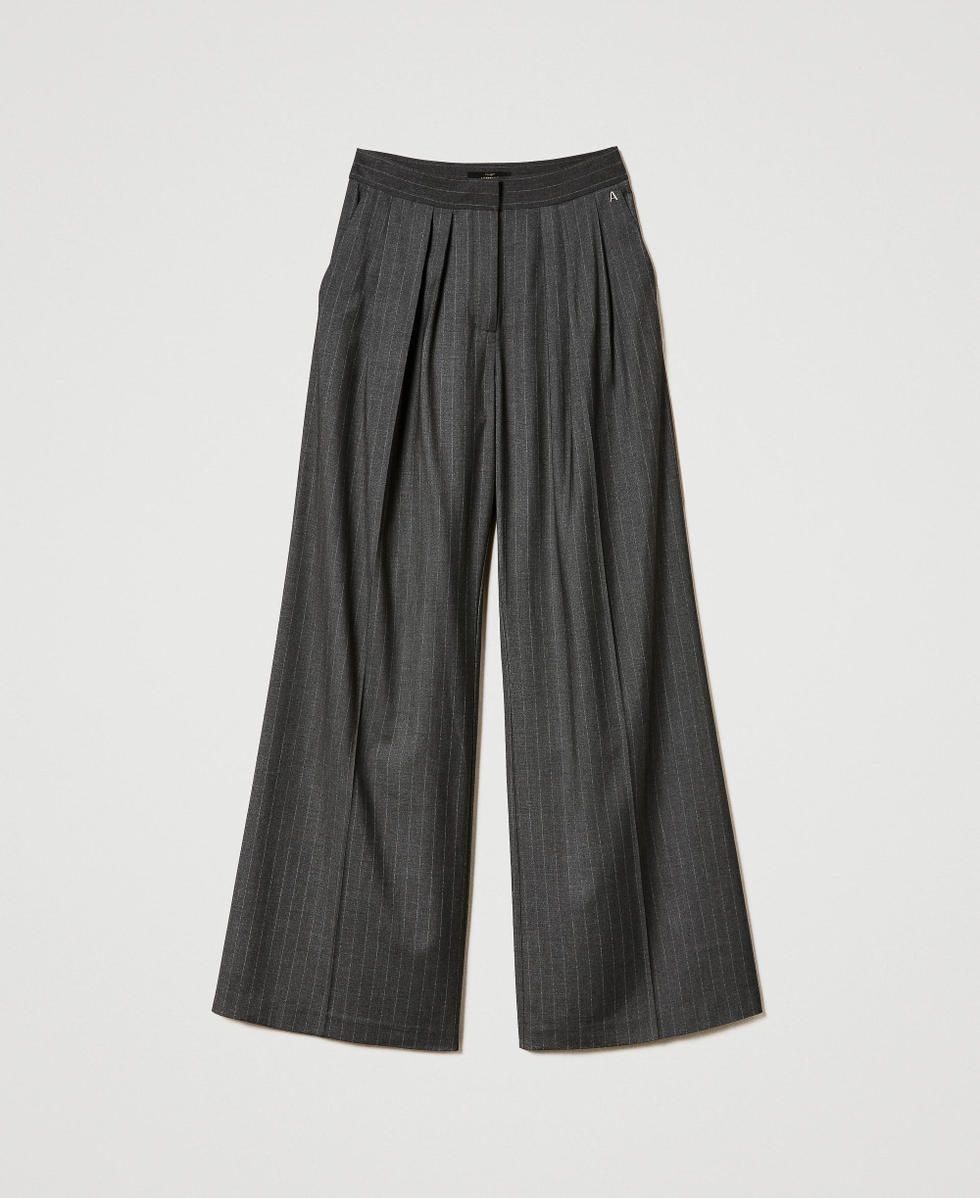 Pantalon palazzo ray&eacute;