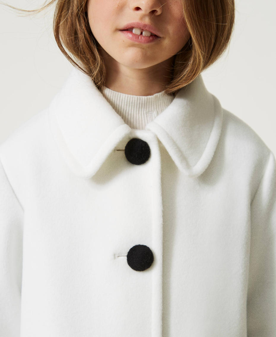 Long wool cloth coat