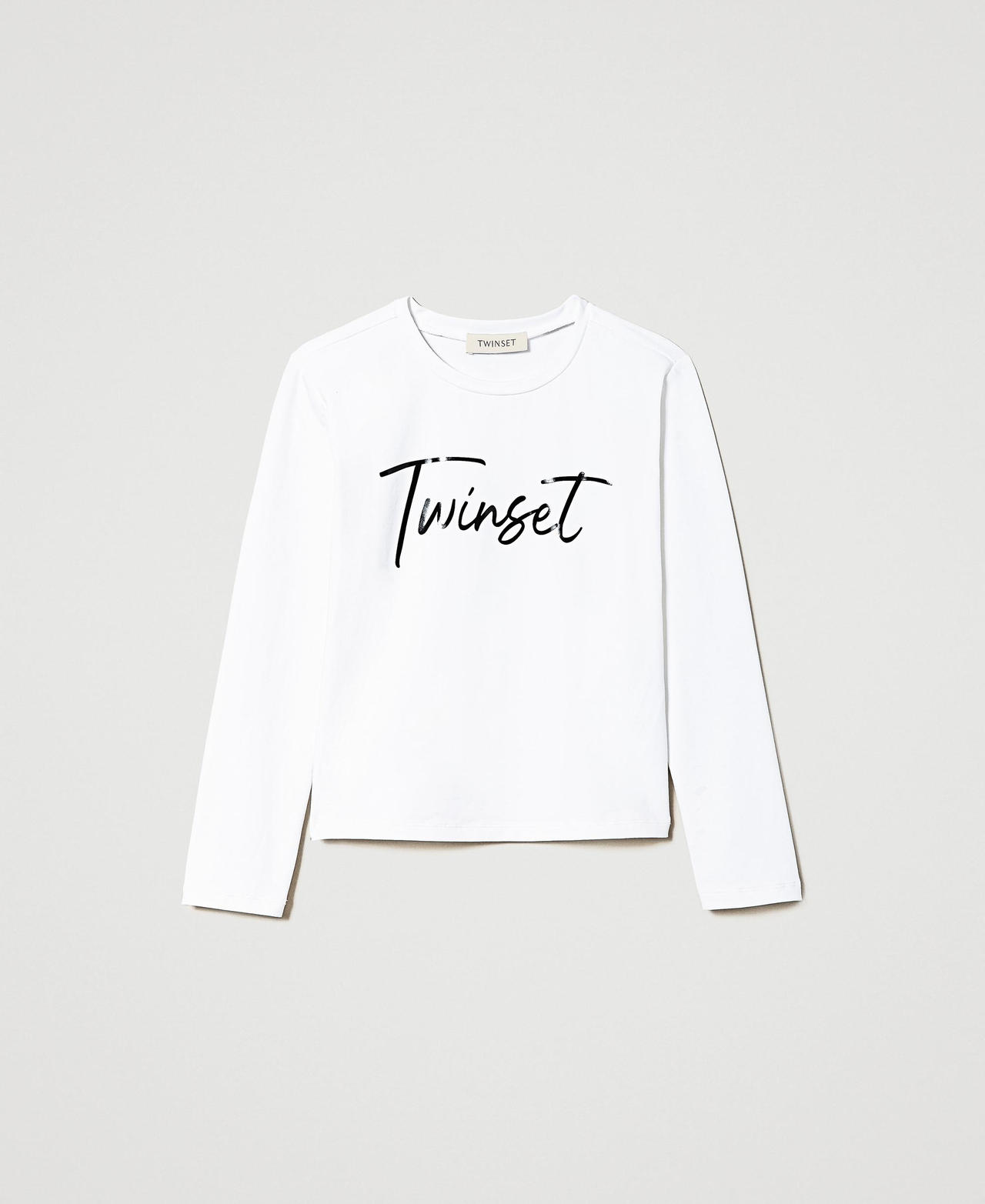 T-shirt avec inscription imprimée