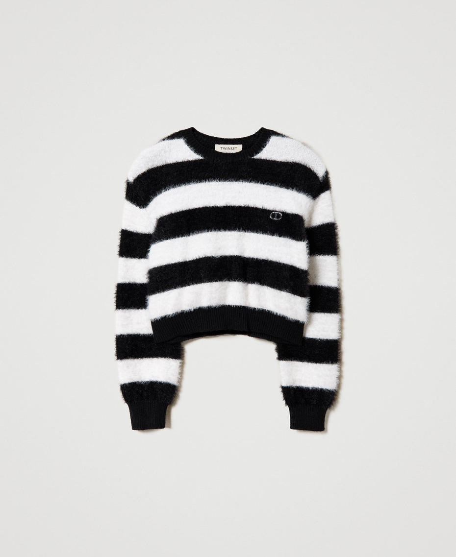 Maglia regular a righe