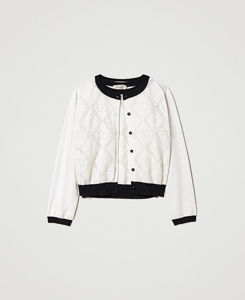 Cardigan et pull avec motif Oval T