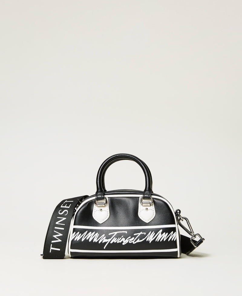 Sac bowling avec inscription imprimée