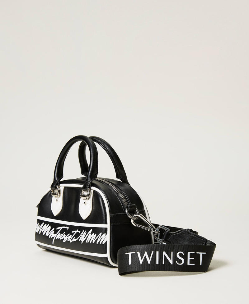 Sac bowling avec inscription imprimée