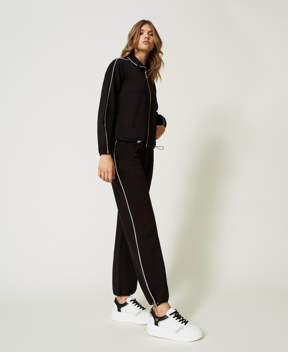 Pantalon survetement avec fermeture eclair best sale