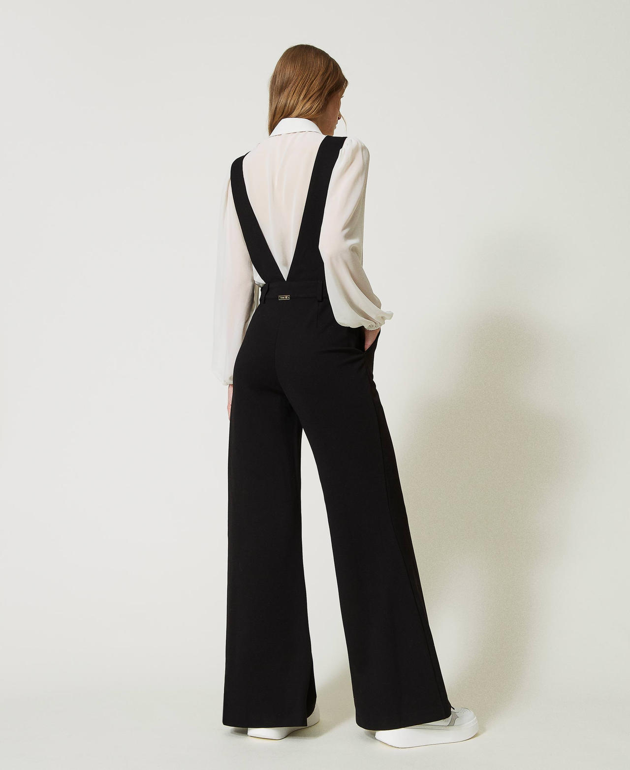 Tuta e camicia in georgette