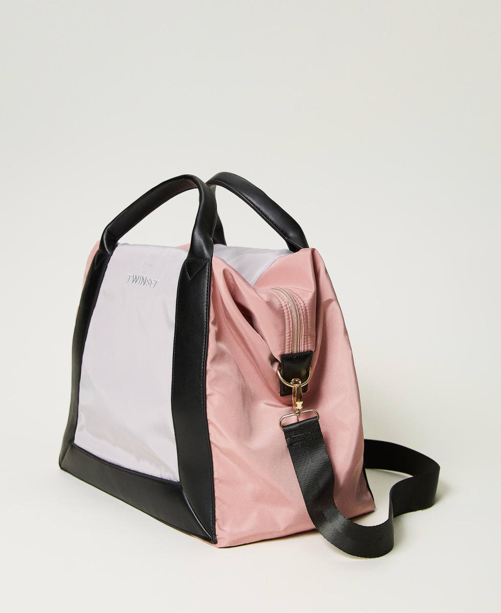 Sac de voyage color block