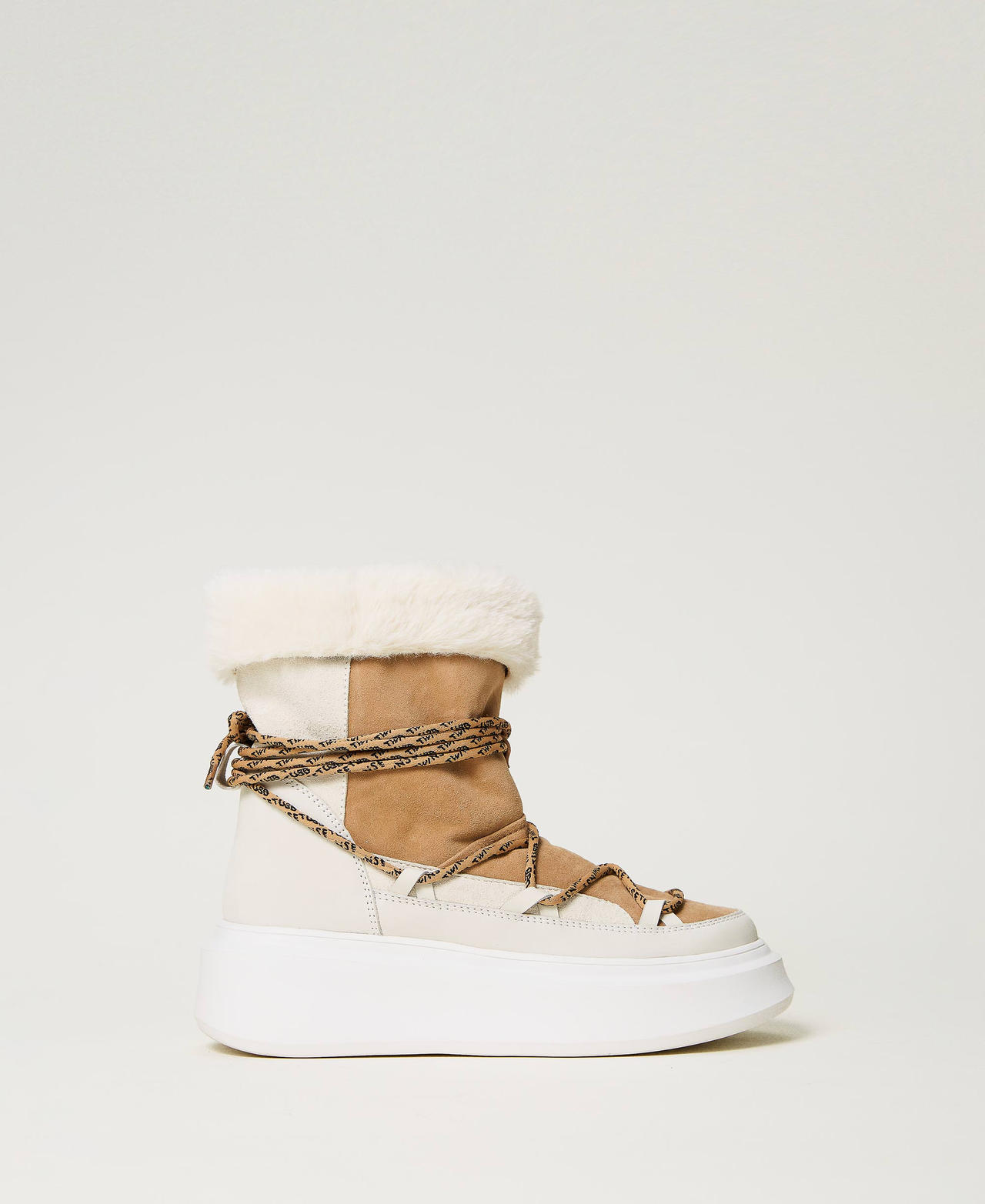 Fur ski hot sale boots