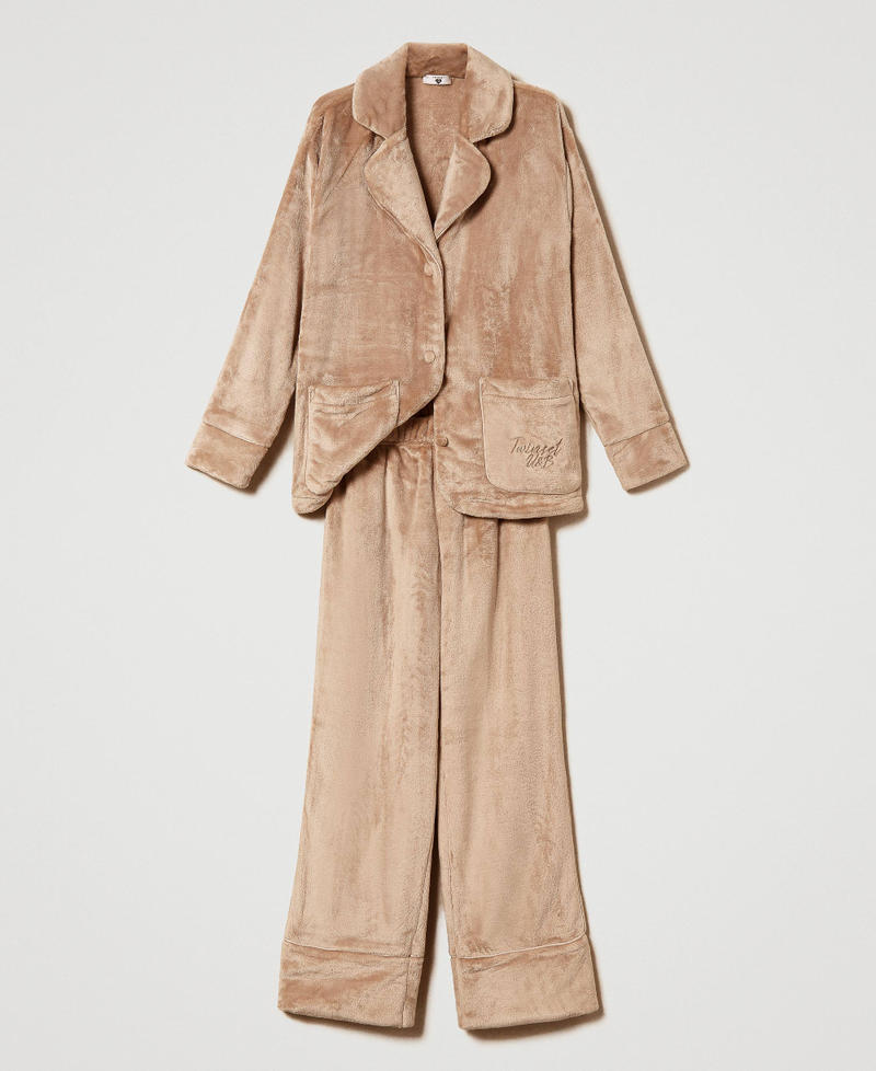 Pyjama en fausse fourrure